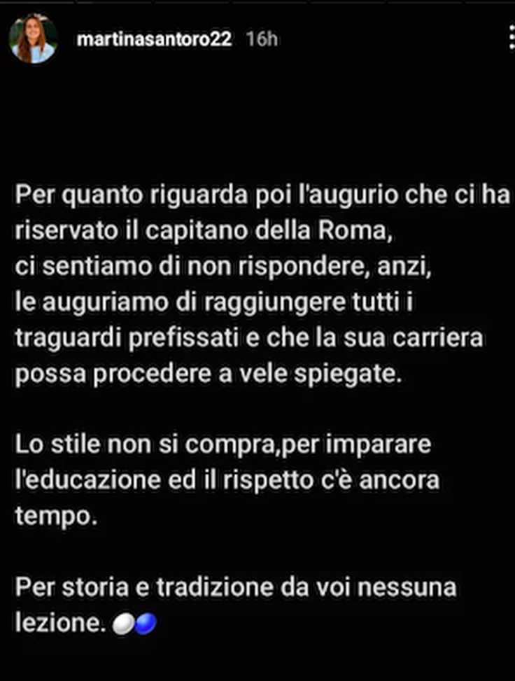 Derby di Roma senza fine, il capitano della Lazio Santoro risponde a Bartoli- immagine 3