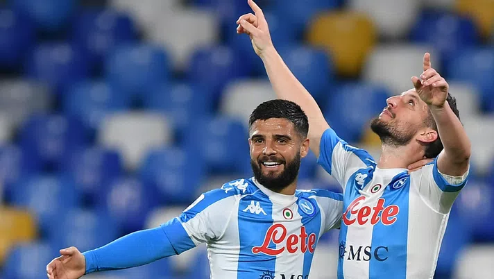 Dries Mertens e Lorenzo Insigne (Photo by Francesco Pecoraro/Getty Images)