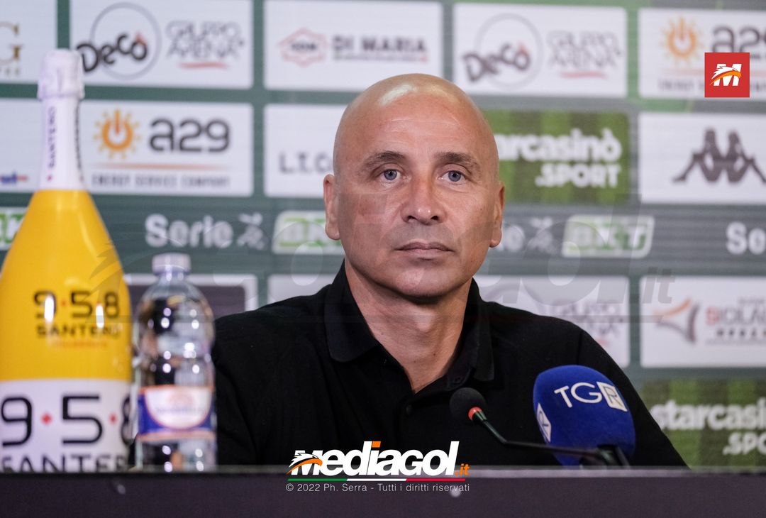 FOTO PALERMO, verso la Reggina: mister Corini in conferenza stampa (Gallery)- immagine 1