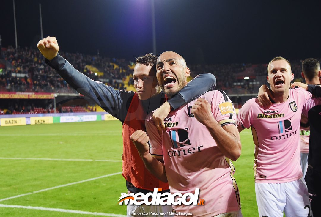  during the Serie B match between Benevento and Carpi FC at Stadio Ciro Vigorito on April 14, 2019 in Benevento, Italy. 