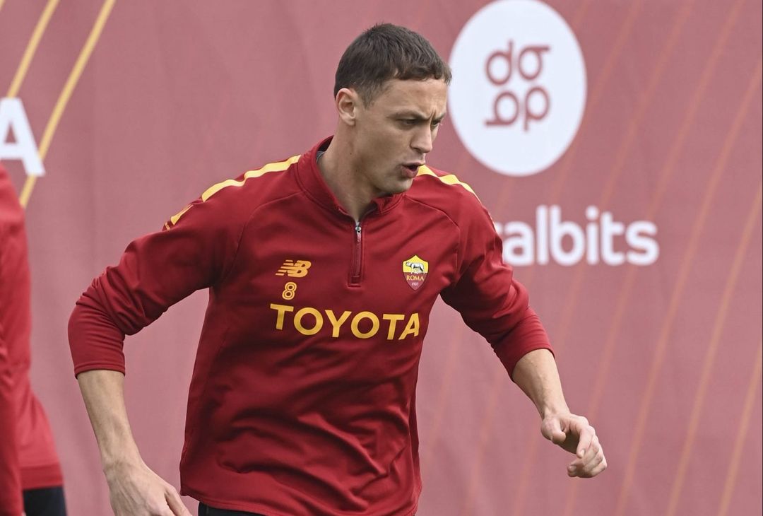 Roma, Pellegrini si allena in gruppo. Dybala a parte – FOTO GALLERY - immagine 27