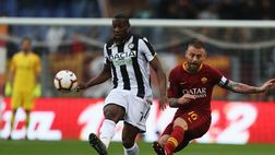 Roma, infortunio per De Rossi: salterà le prossime due partite, niente Inter