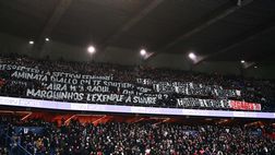 I tifosi del PSG contestano la squadra: “Mercenari indisciplinati”