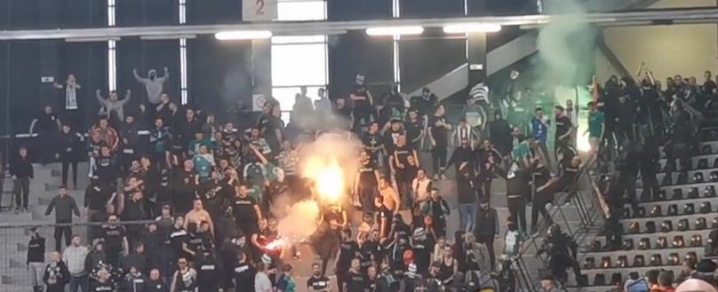 Skopje derby di pallamano, ultras Pelister Bitola danno via ai disordini- immagine 2