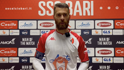 Bari, Antenucci: “Siamo stati bravi a pareggiare dopo l’1-3 per il Catania”