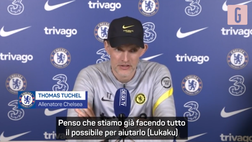 VIDEO Chelsea, Tuchel punge Lukaku: “A calcio si gioca in undici…”