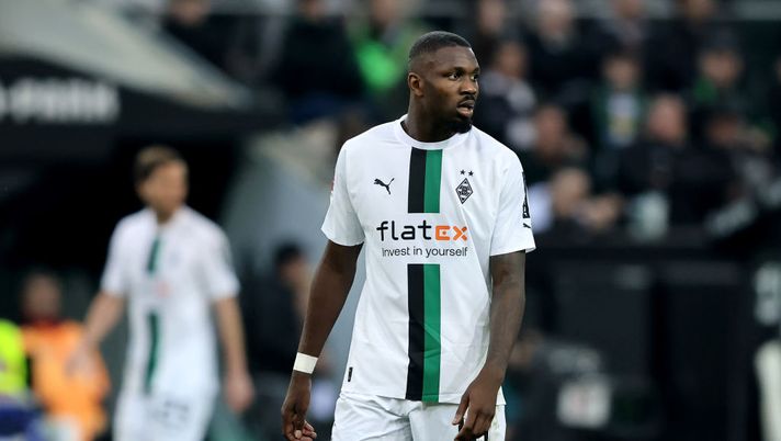 MOENCHENGLADBACH, GERMANY - APRIL 23: Marcus Thuram of Moenchengladbach looks on during the Bundesliga match between Borussia Mönchengladbach and 1. FC Union Berlin at Borussia-Park on April 23, 2023 in Moenchengladbach, Germany. (Photo by Christof Koepsel/Getty Images) ULTIM’ORA – Marcus Thuram ha detto sì all’Inter, c’è l’accordo: decisione presa! - immagine 1