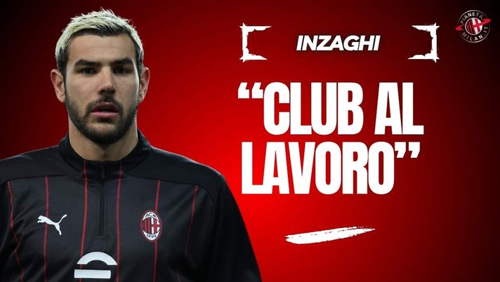 Milan, senti Inzaghi (Al-Hilal): 'Theo Hernandez? Il club ci sta lavorando'
