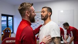 Roma verso l’Inter, De Rossi sorride: Spinazzola lavora in gruppo, è recuperato