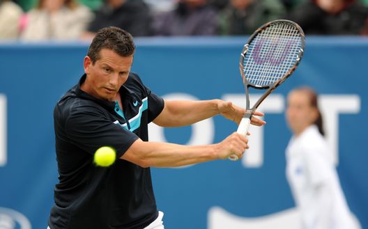 The Netherlands' Richard Krajicek in action against Sweden's Mikael Pernfors  Photo: Press Association/PIXSELL 