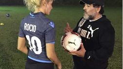 Rocio Oliva ha 26 anni ed è la compagna di Diego Armando Maradona. Da sempre legata al calcio