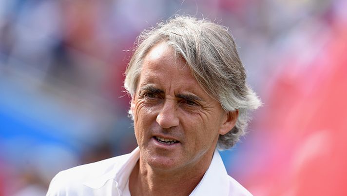 CHARLOTTE, NC - JULY 30: Head coach FC Internazionale Roberto Mancini looks on prior to the International Champions Cup 2016 match between FC Internazionale and Bayern Munich at Bank of America Stadium on July 30, 2016 in Charlotte, North Carolina. (Photo by Claudio Villa - Inter/Getty Images) CHARLOTTE, NC - JULY 30: Head coach FC Internazionale Roberto Mancini looks on prior to the International Champions Cup 2016 match between FC Internazionale and Bayern Munich at Bank of America Stadium on July 30, 2016 in Charlotte, North Carolina. (Photo by Claudio Villa - Inter/Getty Images)