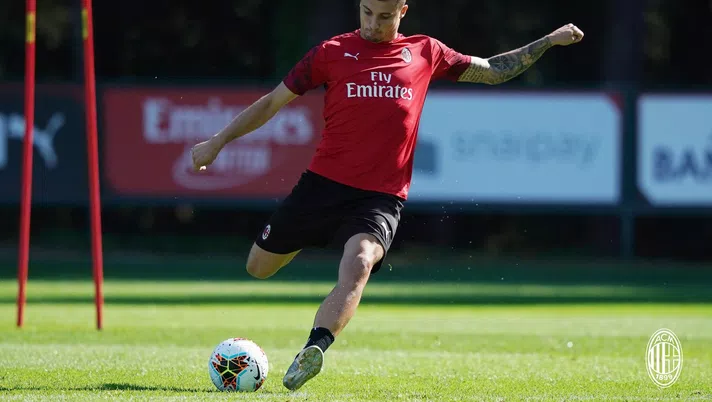 Rade Krunic a Milanello, @acmilan