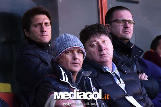 Schelotto, Curkovic, Baiguera e Mijatovic assistono a Genoa-Palermo 4-0   Schelotto, Curkovic, Baiguera e Mijatovic assistono a Genoa-Palermo 4-0