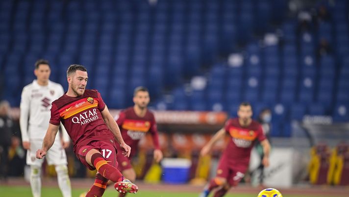 Foto Fabio Rossi/AS Roma/LaPresse
17/12/2020 Roma (Italia)
Sport Calcio
Roma-Torino
Campionato Italiano Serie A TIM 2020/2021 - Stadio Olimpico
Nella foto: Jordan Veretout goal
Photo Fabio Rossi/AS Roma/LaPresse
17/12/2020 Rome (Italy)
Sport Soccer
Roma-Torino
Italian Football Championship League Serie A Tim 2020/2021 - Olimpic Stadium
In the pic: Jordan Veretout goal Foto Fabio Rossi/AS Roma/LaPresse
17/12/2020 Roma (Italia)
Sport Calcio
Roma-Torino
Campionato Italiano Serie A TIM 2020/2021 - Stadio Olimpico
Nella foto: Jordan Veretout goal
Photo Fabio Rossi/AS Roma/LaPresse
17/12/2020 Rome (Italy)
Sport Soccer
Roma-Torino
Italian Football Championship League Serie A Tim 2020/2021 - Olimpic Stadium
In the pic: Jordan Veretout goal