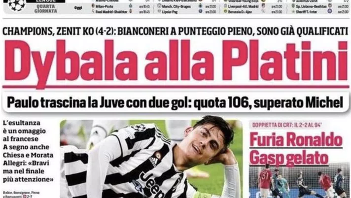 prima pagina