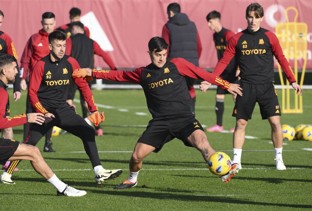 Roma, la ripresa degli allenamenti dopo la trasferta di Riyad – FOTO GALLERY - immagine 22