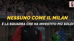 VIDEO Serie A, il Milan ha già speso il doppio di Juventus e Roma: il confronto