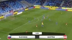 VIDEO Slovacchia-Austria, Baumgartner punisce gli uomini di Calzona dopo appena 6”!