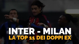 VIDEO / Da Baggio a Ibra e Ronaldo: scopri la top 11 dei ex di Milan e Inter