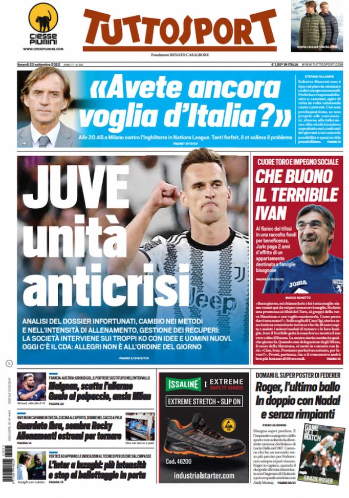 EDICOLA TS – L’Inter a Inzaghi: ‘Più intensità e stop al ballottaggio in porta’ EDICOLA TS – L’Inter a Inzaghi: ‘Più intensità e stop al ballottaggio in porta’ - immagine 1