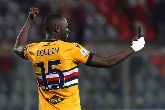 Sampdoria Colley (getty images) Sampdoria Colley