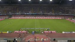 Napoli-Atalanta, l’arrivo dei bergamaschi al San Paolo