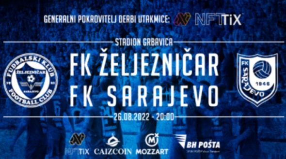 Sarajevo, il primo derby al mondo con i biglietti NFT- immagine 2
