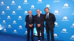FOTO De Laurentiis e il figlio Luigi al lancio di Paramount + in Italia