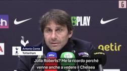 VIDEO, Conte stuzzica Guardiola: “Julia Roberts venne a vedere il mio Chelsea”