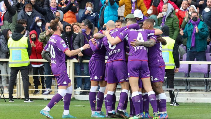 GERMOGLI PH: 3 APRILE 2022 FIRENZE STADIO ARTEMIO FRANCHI SERIE A FIORENTINA VS EMPOLI NELLA FOTO ESULTANZA GOL GONZALEZ Ecco la Juve, il Franchi sarà una bolgia. L’Europa sarebbe la ciliegina - immagine 1