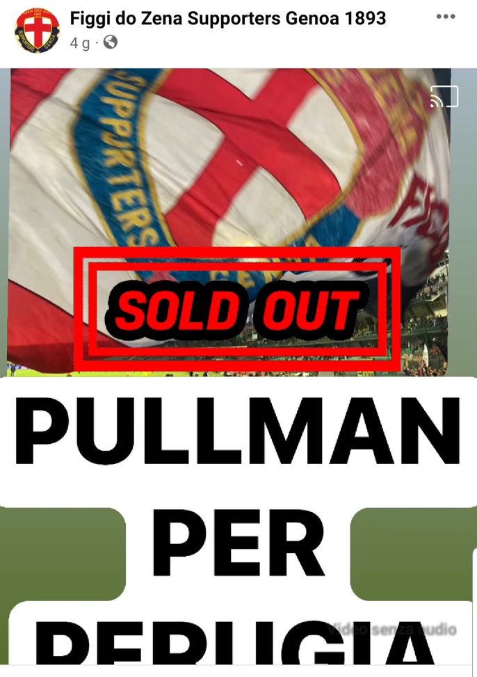 Il derby dei Grifoni, lo stadio di Perugia non basta ai genoani: dateci una tribuna in più…- immagine 2