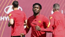 Trigoria, Diawara torna ad allenarsi parzialmente in gruppo e punta lo Spezia