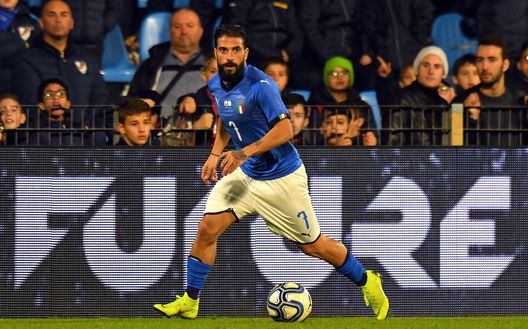 Daniele Verde con l'Under 21 azzurra nel 2018 Daniele Verde con l'Under 21 azzurra nel 2018