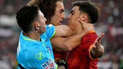 Dybala-Guendouzi, il parastinco mondiale e il derby della Capitale: alla fine è rissa