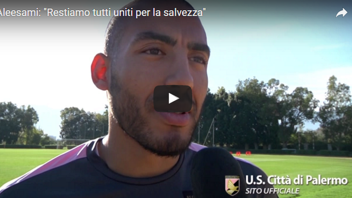 VIDEO, Aleesami pre-Lazio: “Così ho consolato Lo Faso, regaliamo la salvezza ai tifosi”  VIDEO, Aleesami pre-Lazio: “Così ho consolato Lo Faso, regaliamo la salvezza ai tifosi”