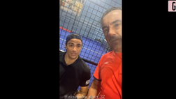 VIDEO / Brocchi e Matri a padel: “Chi vince parla, chi perde…”