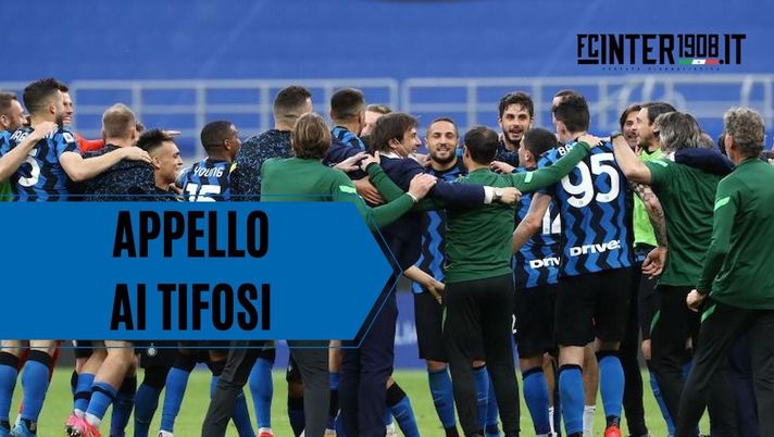 L’Inter ai tifosi: “Festeggiate responsabilmente. Valutiamo di mostrarvi Coppa Scudetto” L’Inter ai tifosi: “Festeggiate responsabilmente. Valutiamo di mostrarvi Coppa Scudetto”