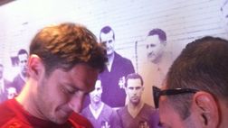 Francesco Totti premiato per la quarta volta dal Roma Club Malta