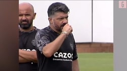 VIDEO Valencia, Gattuso fuma all’allenamento: polemiche in Spagna