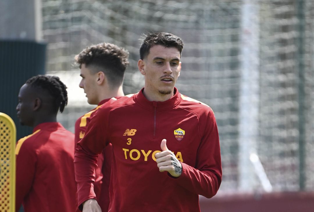 L’allenamento della Roma alla vigilia del match col Feyenoord – FOTO GALLERY - immagine 15