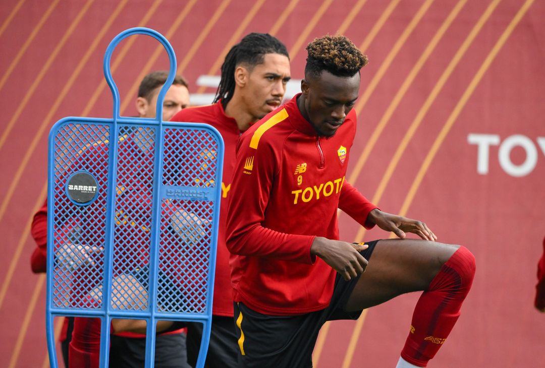 Roma, l’allenamento a due giorni dalla sfida con il Bologna – FOTO GALLERY - immagine 20