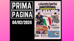 Prima pagina Gazzetta dello Sport: Milan, altra super rimonta