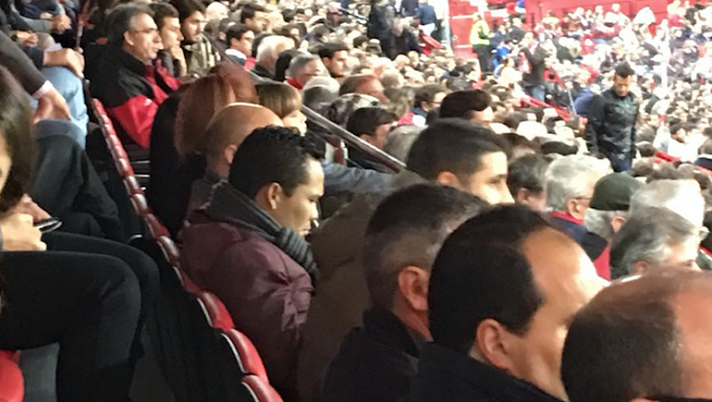 Carlos Bacca al Ramón Sánchez Pizjuán per Siviglia-Valencia Carlos Bacca al Ramón Sánchez Pizjuán per Siviglia-Valencia