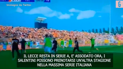 VIDEO Lecce, telecronista inglese si esalta per la salvezza: “Lu sule, lu mare…”