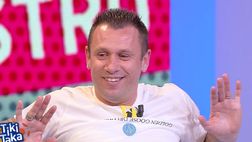 Botta e risposta Cassano-Wanda a Tiki Taka. Lei provoca e lui: “A me non serve pubblicità”