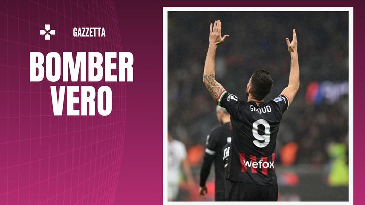 Olivier Giroud AC Milan Milan-Salernitana 1-1 Serie A 2022-2023