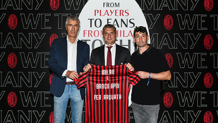 L'Arquata Calcio incontra il Milan, @acmilan 