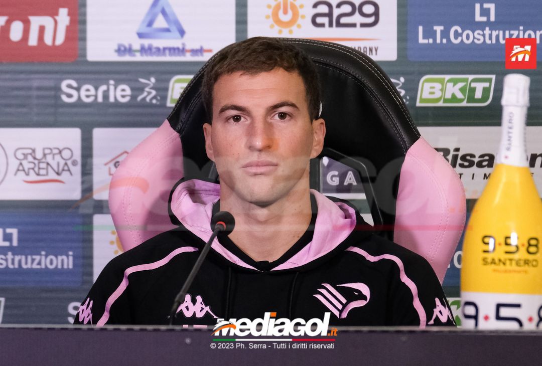 FOTO PALERMO, Edoardo Masciangelo presentato in conferenza stampa (Gallery) - immagine 12