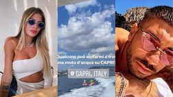 I profili social di Chiara Nasti e Zaccagni ‘confermano’: la love story continua… a Capri